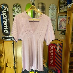 Urban outfitters women's V-neck blouse short dress